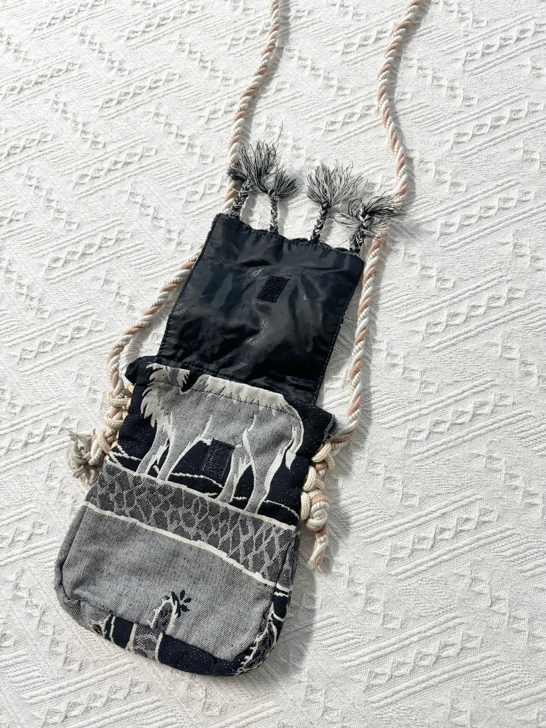 보헤미안 태슬 타이 크로스 백 상품이미지6