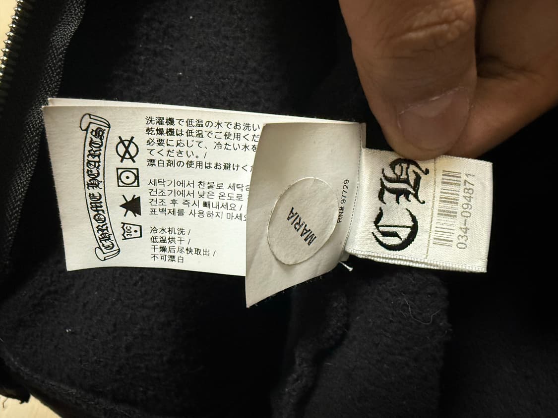 크롬하츠 세메터리 후드집업 M 상품이미지7