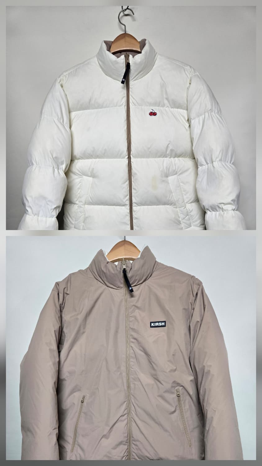 키르시 양면 오리털 패딩 (1사이즈) 상품이미지1