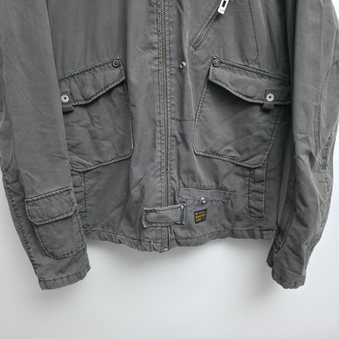 [XL] G-STAR RAW 지스타로우 바이커 코튼 자켓 상품이미지3