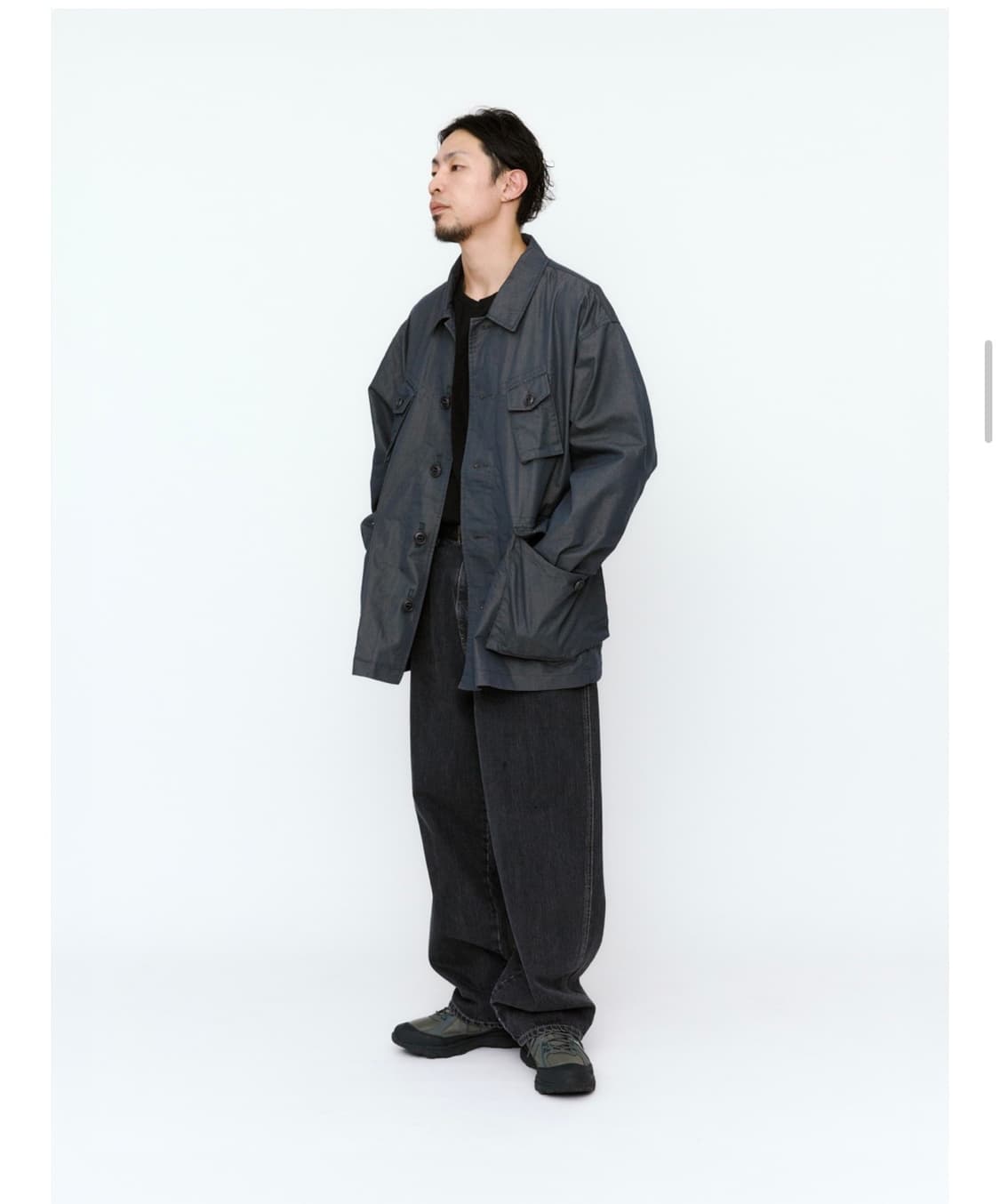 [새상품/3사이즈]네이더스 프론트맨 자켓(차콜 그레이) 상품이미지2