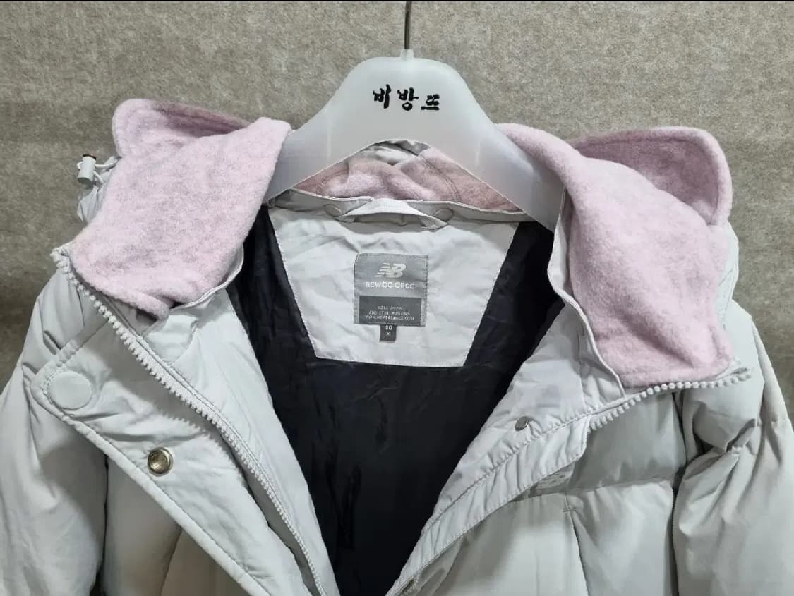 여성 90 뉴발란스 거위털 롱패딩 상품이미지4