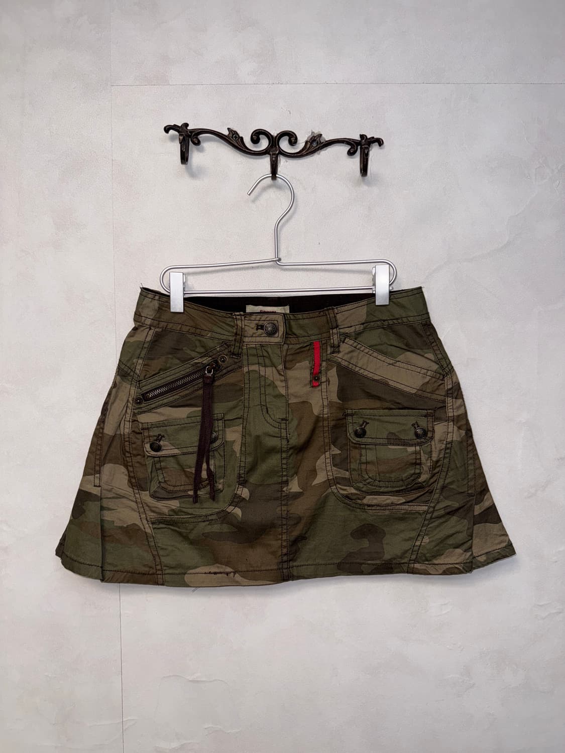 Edwin camouflage pocket pleats skirt 상품이미지1