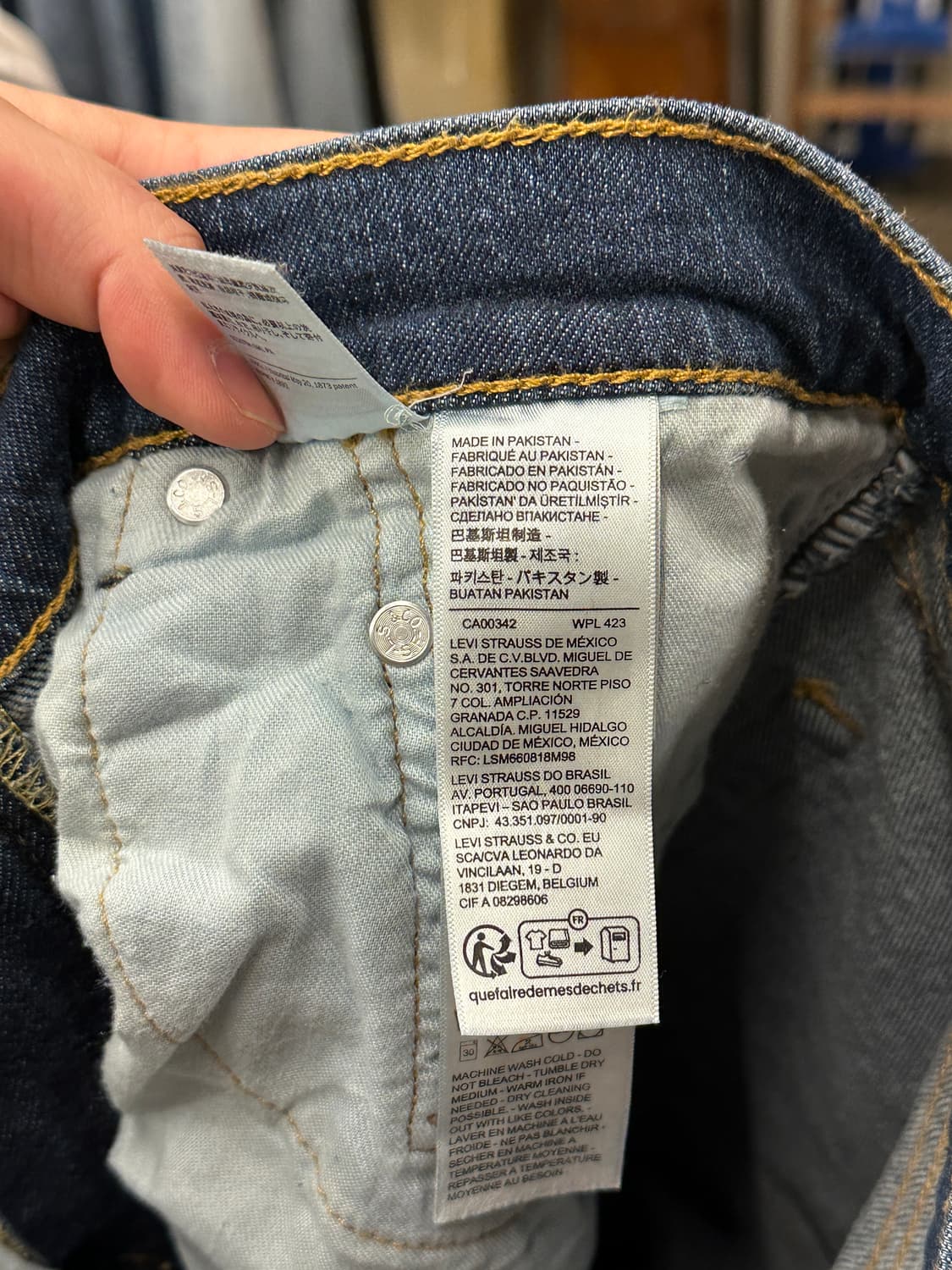 리바이스 505 W32 L32 상품이미지4