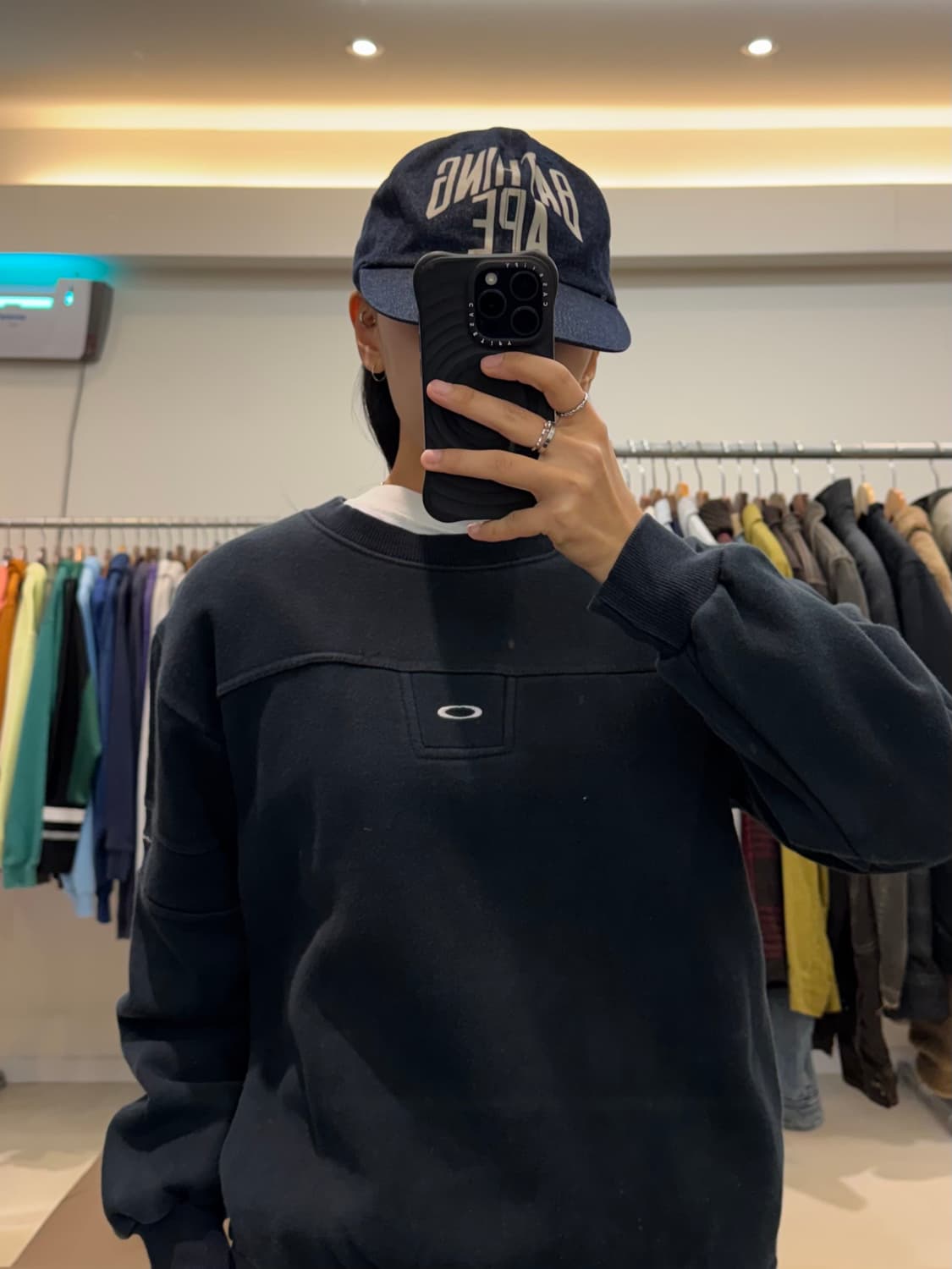 90s 오클리 자수로고 맨투맨 상품이미지6