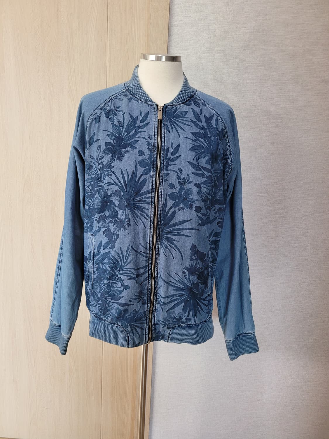 자라맨 ZARAMAN 데님 블루종 자켓 XL 블루 상품이미지1