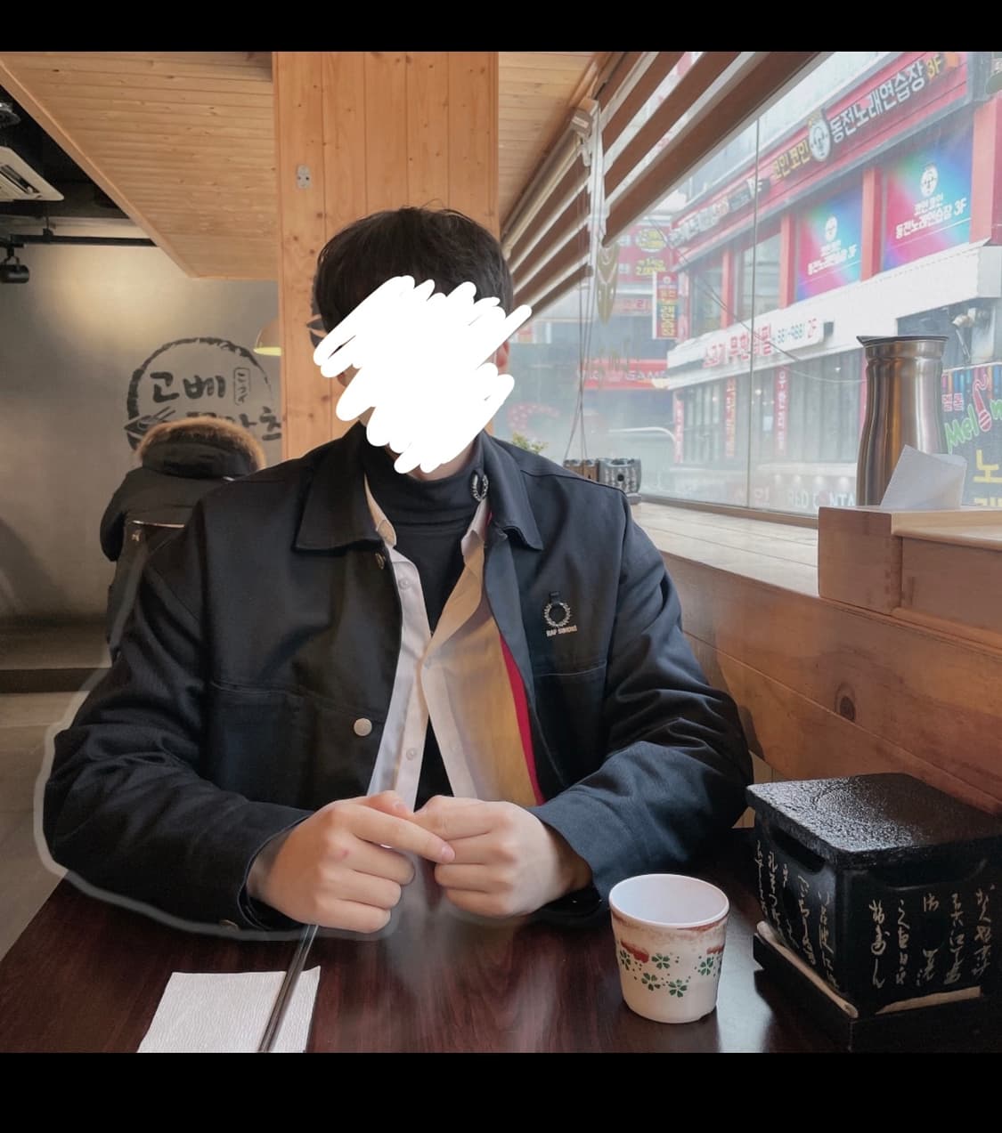 프레드페리 라프시몬스 터틀넥 L사이즈 상품이미지7