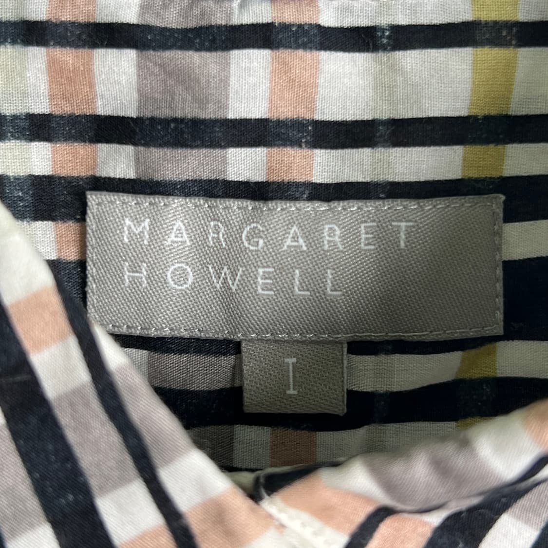 마가렛 호웰 체크 반팔 셔츠  상품이미지3