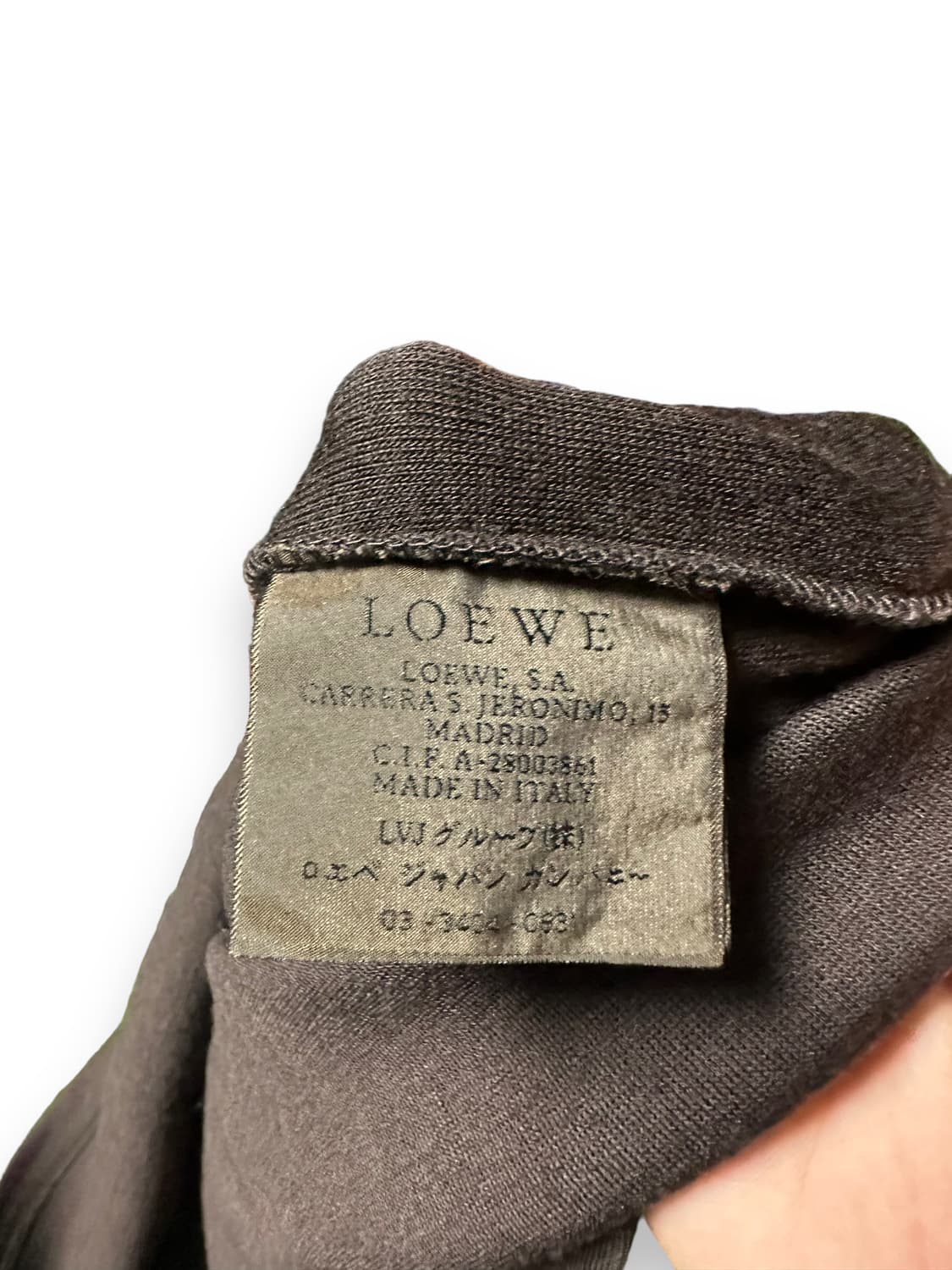 로에베 울 기모노 브이넥 니트 LOEWE 상품이미지7