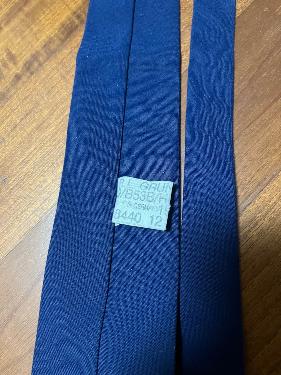 독일군 빈티지 넥타이 네이비 상품이미지4