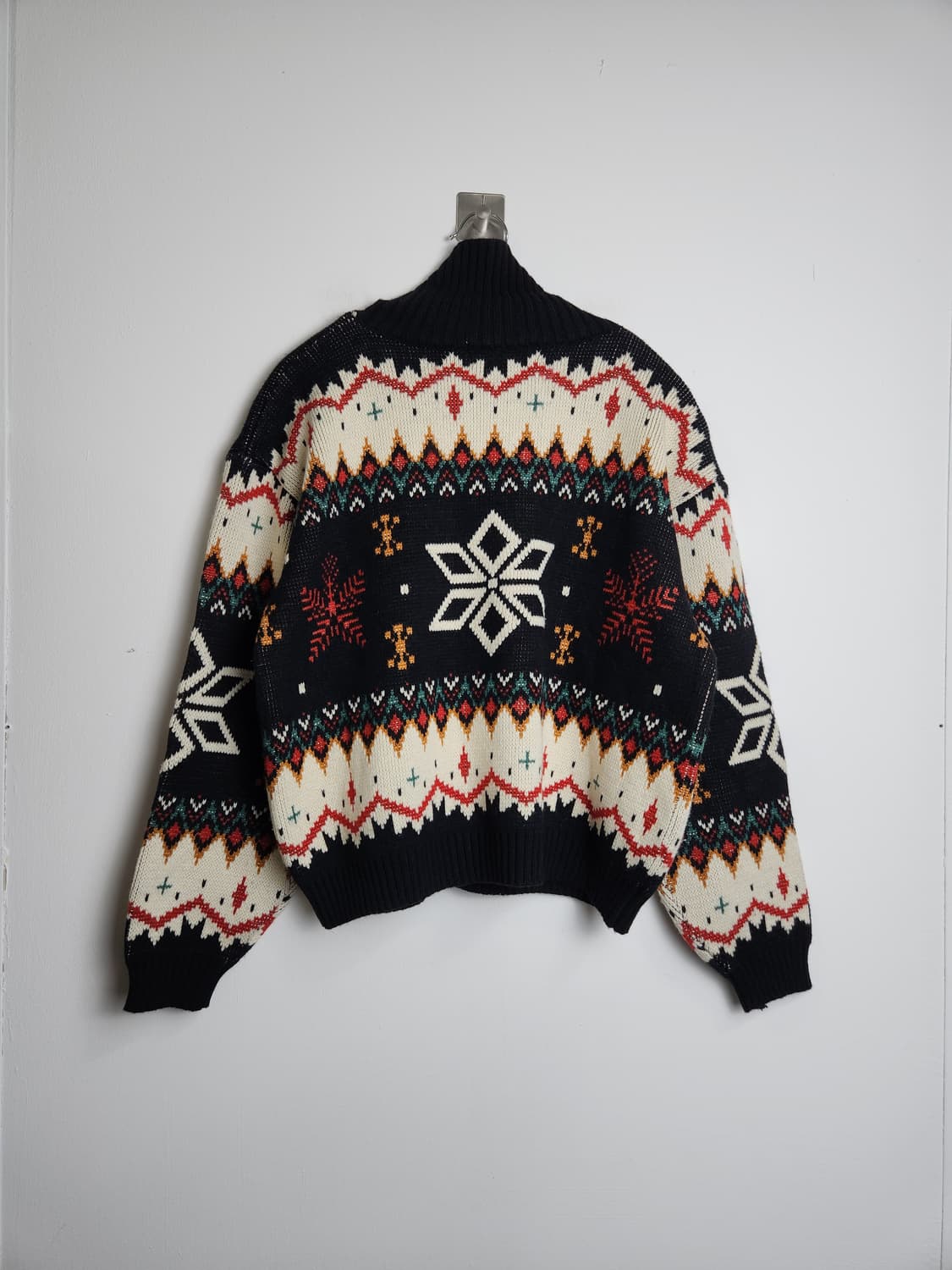 에스닉 눈꽃 니트 상품이미지7