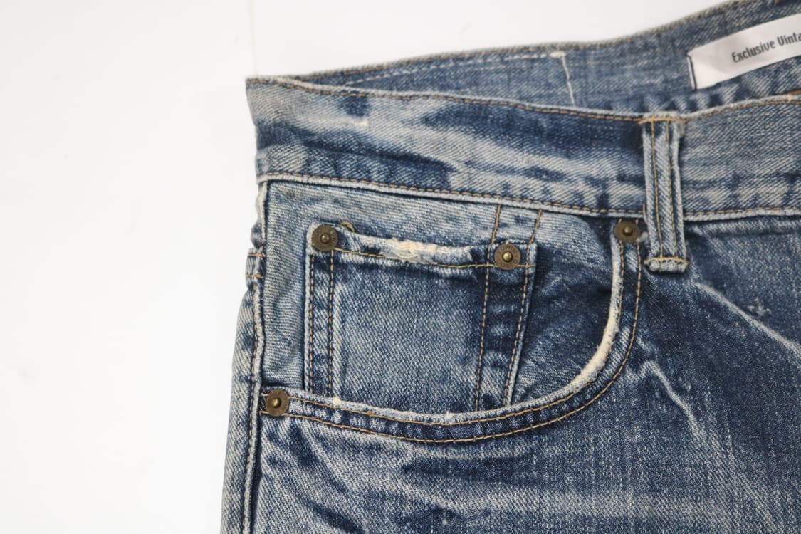 에드윈 403XV 익스클루시브 빈티지 워싱 데님 팬츠 (31) 상품이미지4