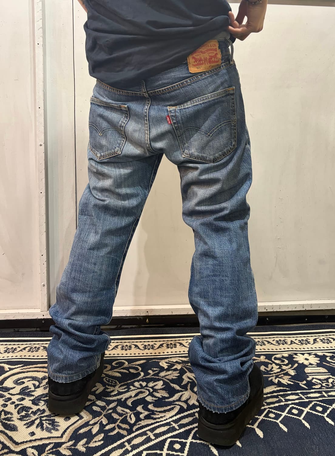 90s LEVIS 501 denim straight pants 상품이미지1