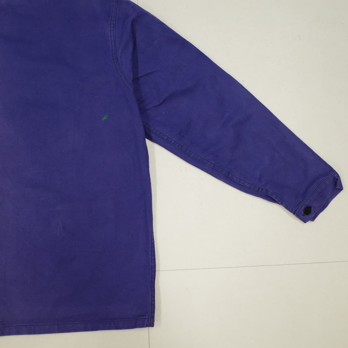 80s 프렌치 Barbe Bleue 페이디드 초어 워크 자켓 105 상품이미지7