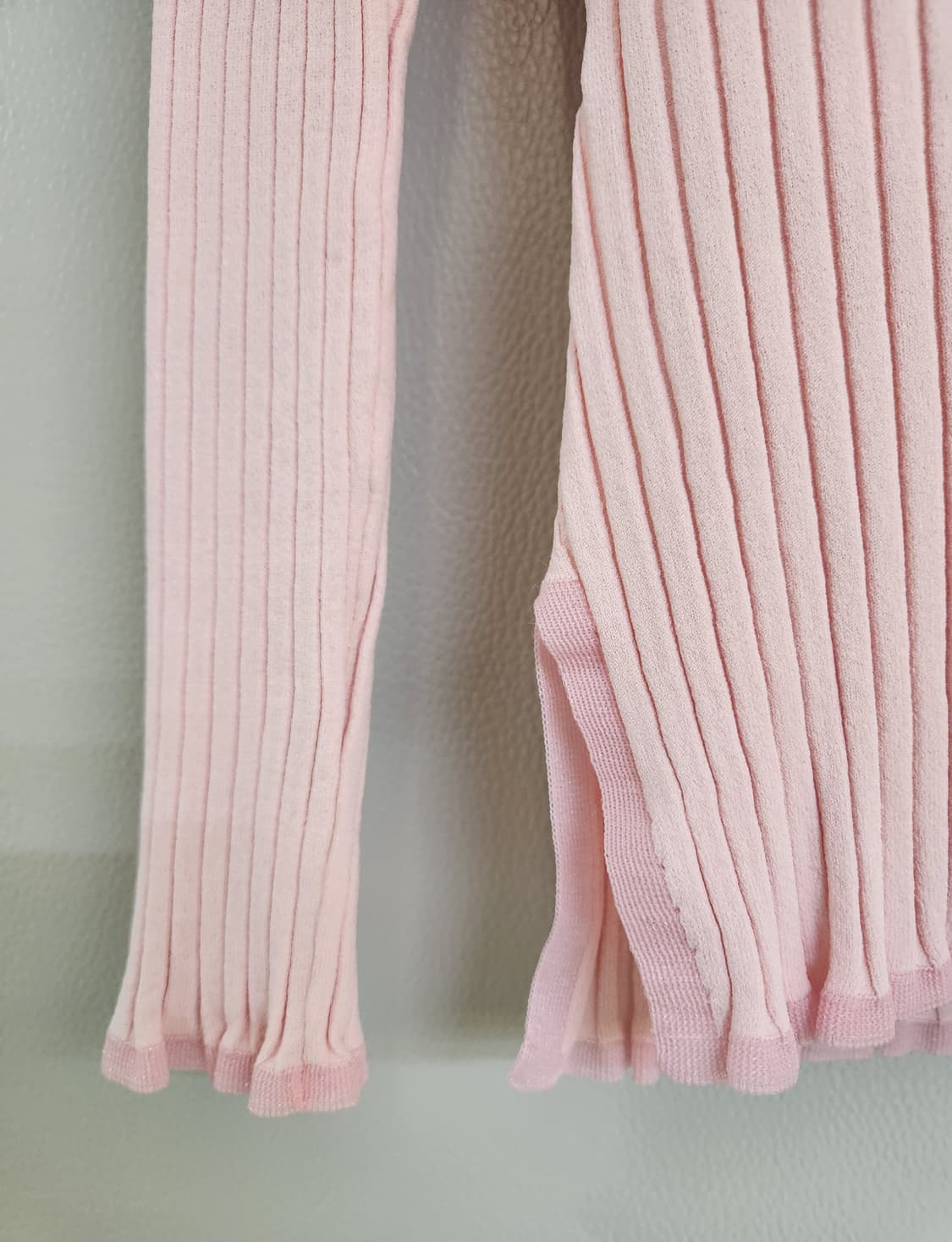 미샤 골지니트 브이넥 탑 55사이즈 상품이미지3