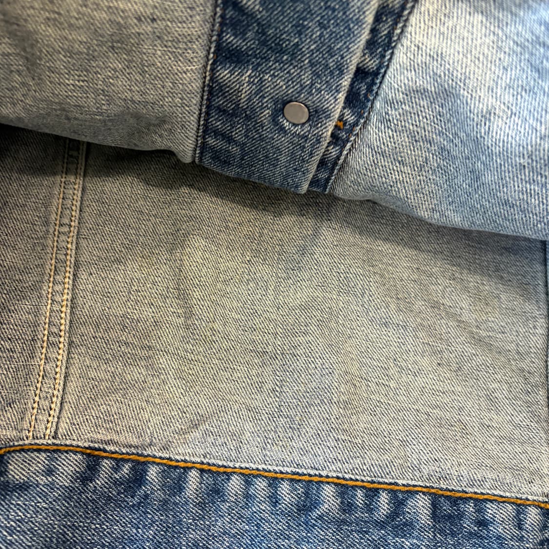 90s 90년대 멕시코 생산 리바이스 데님 자켓 상품이미지8