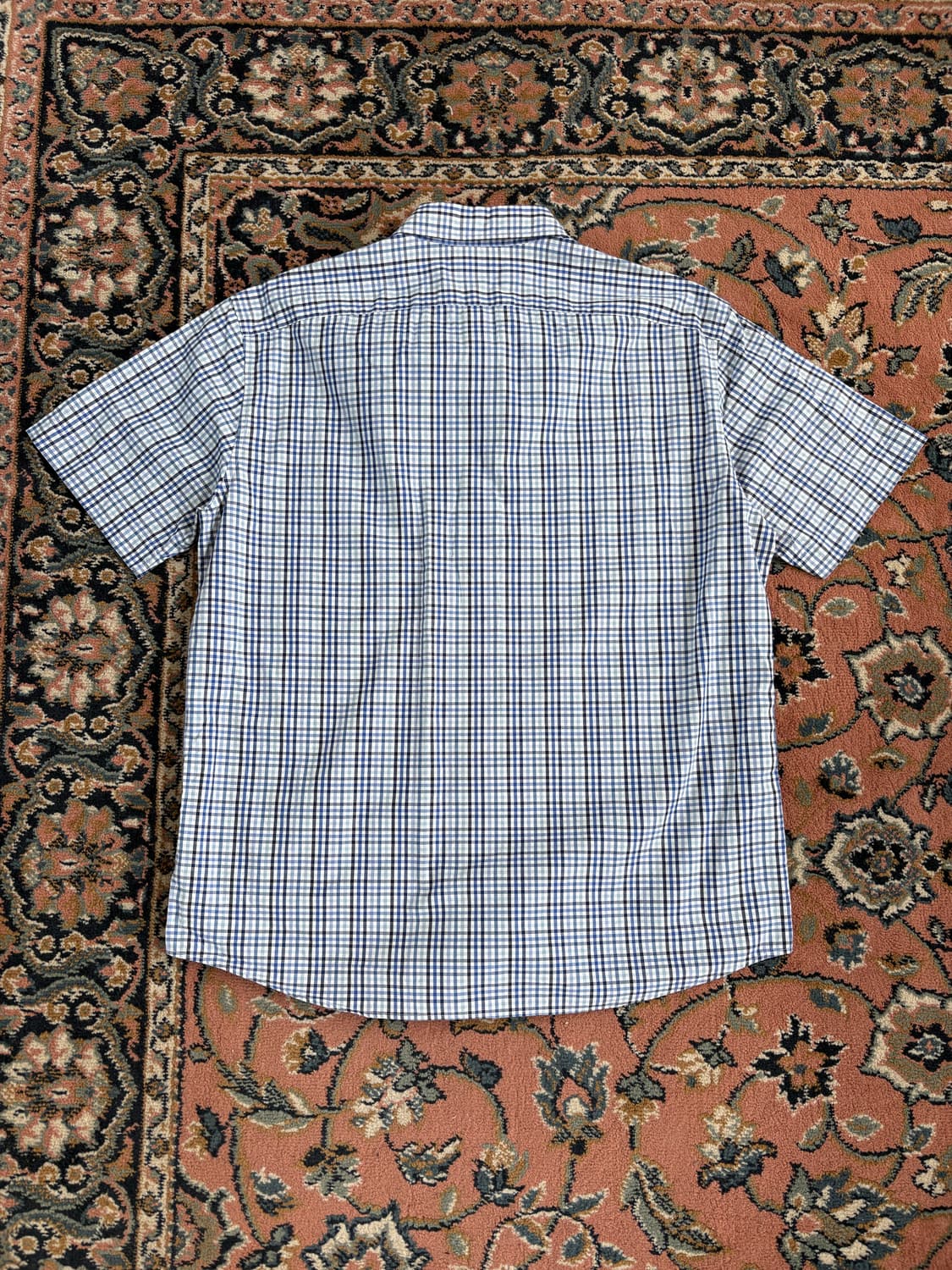 제이크루 J Crew 깅엄 체크 하프 셔츠 상품이미지5