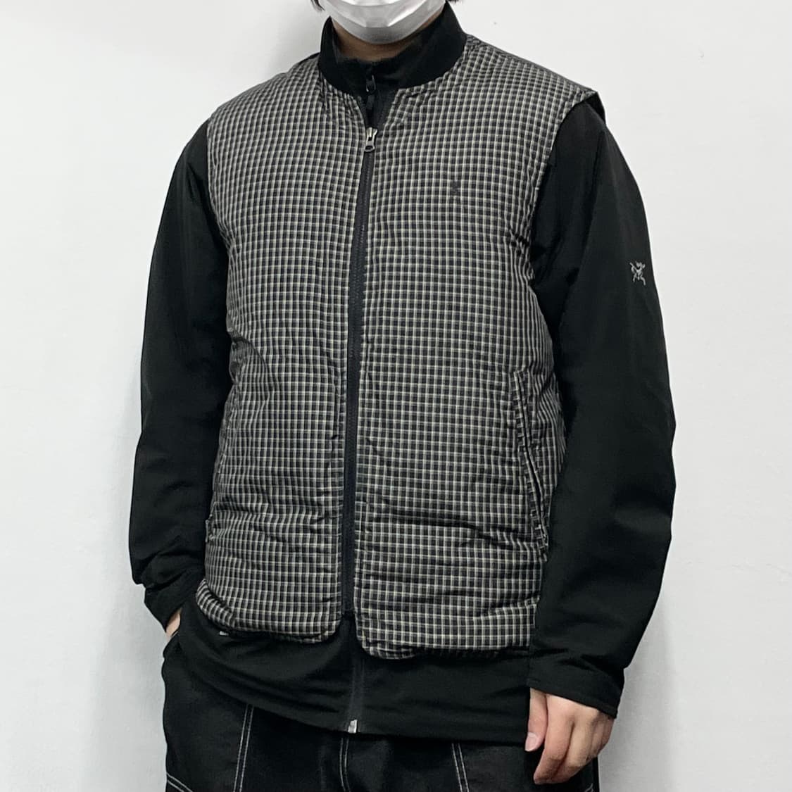 M(XL) 입생로랑 리버시블 베스트 폴리쉘 점퍼자켓 상품이미지6