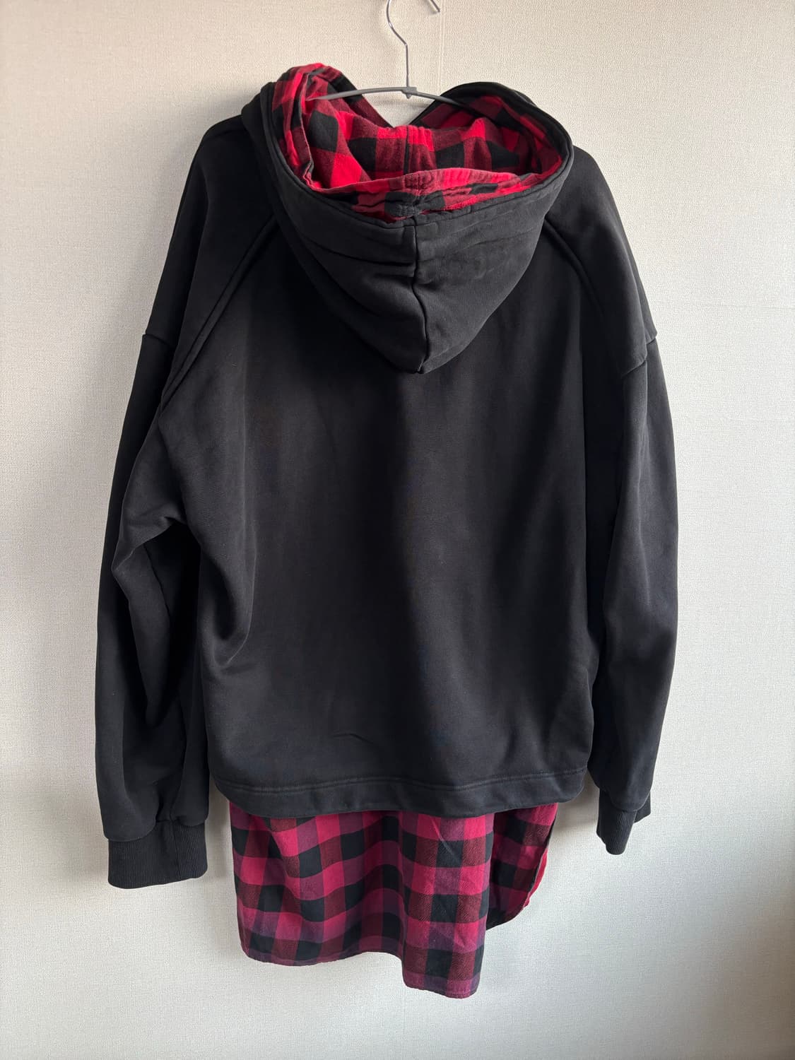 19FW Shirt Layered Hoodie 상품이미지3