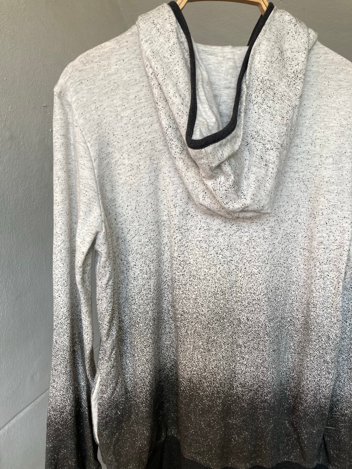 빈티지 워싱 차콜 후드집업 상품이미지6