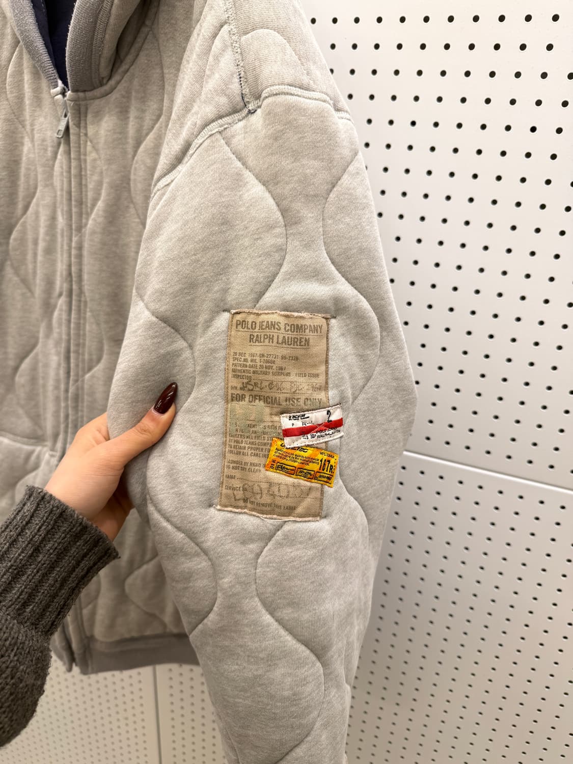 폴로 랄프로렌 아메카지 퀼팅 후드 점퍼 U1218 상품이미지6