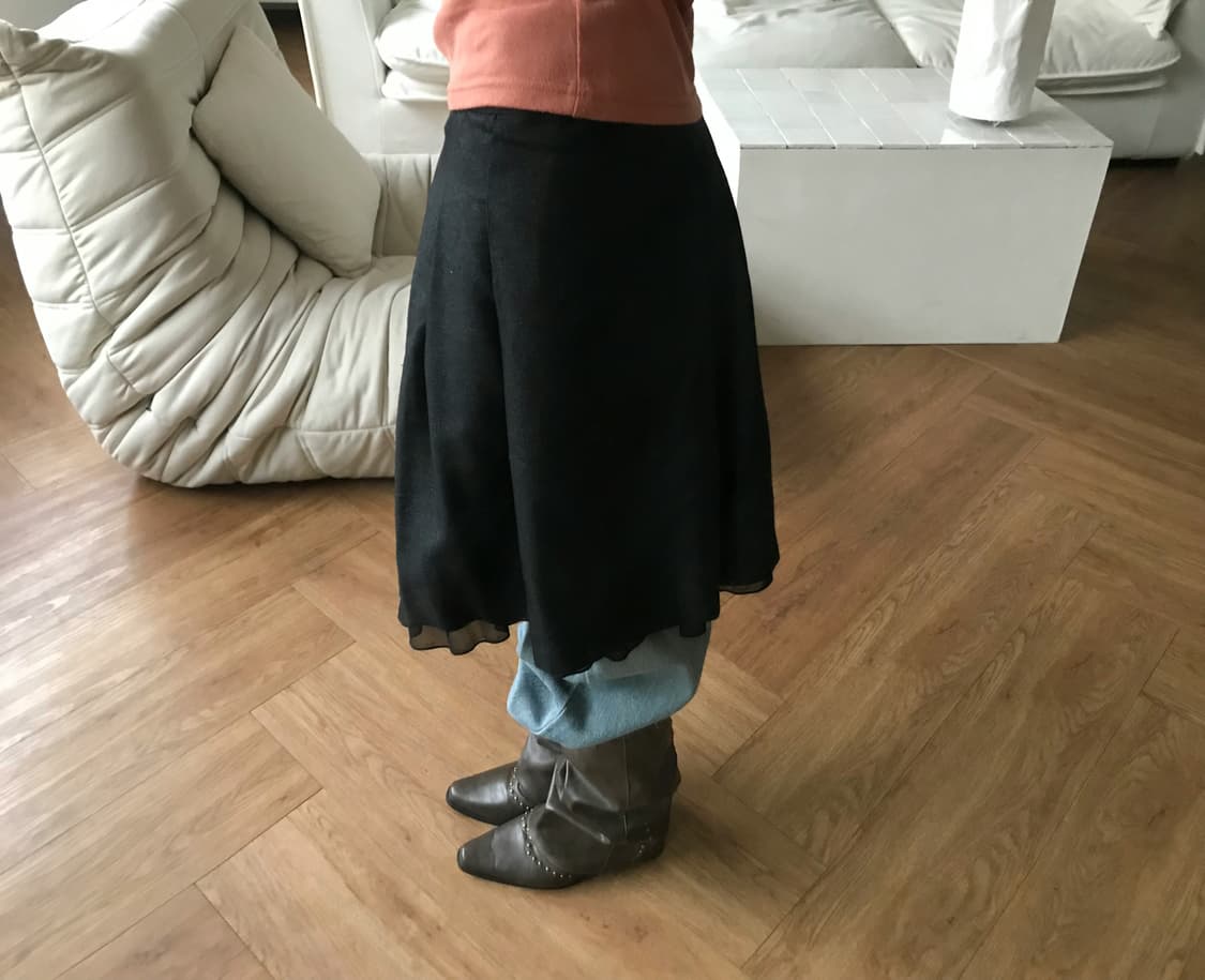 vintage frill skirt 상품이미지2