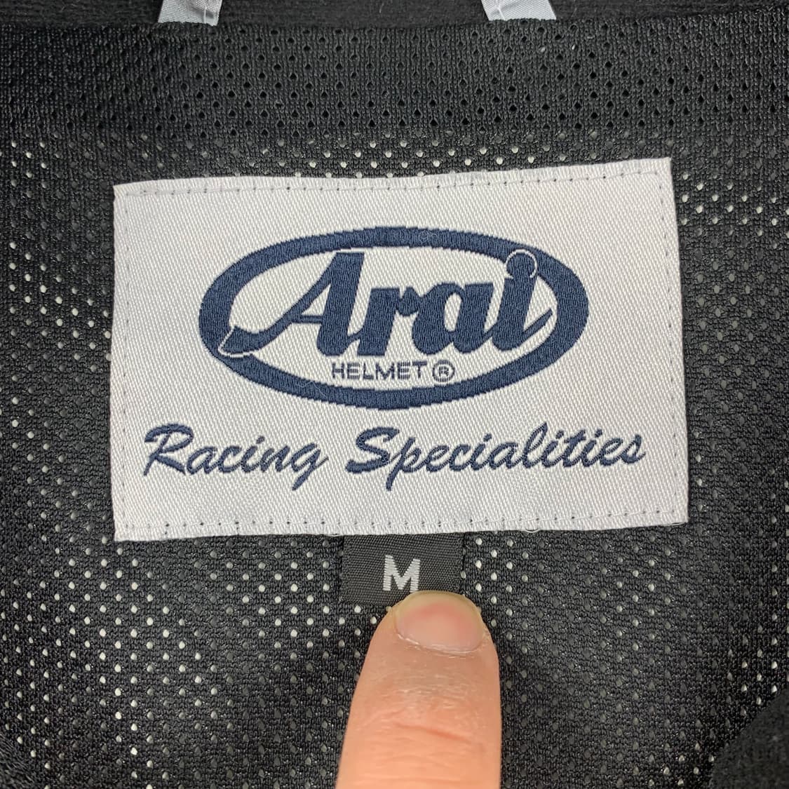 아라이 빅로고 검회 투톤 바람막이 자켓 상품이미지10