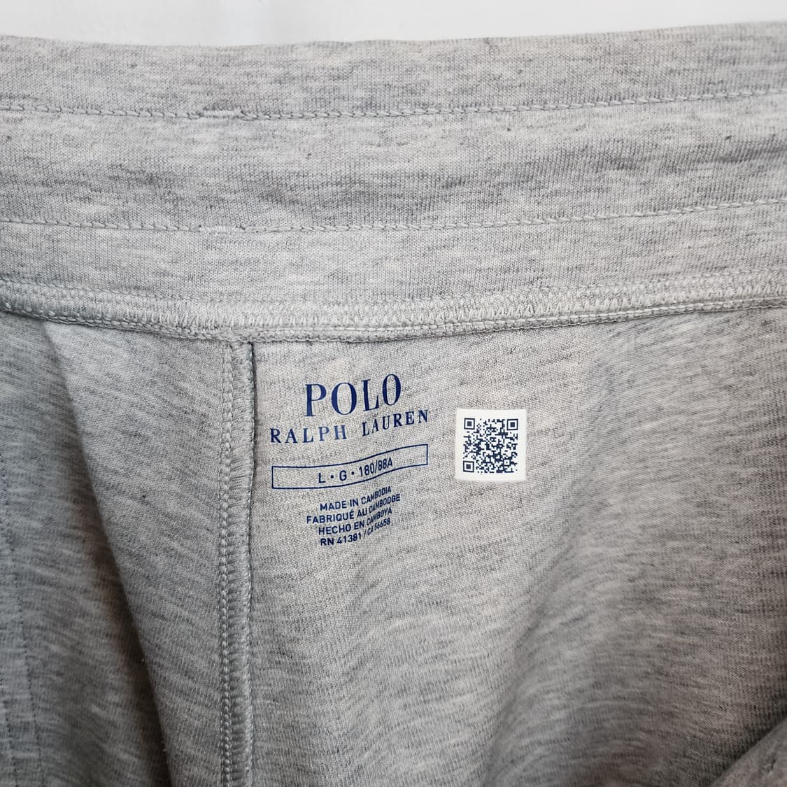 폴로 랄프로렌 그레이 조거 트레이닝 팬츠 상품이미지5