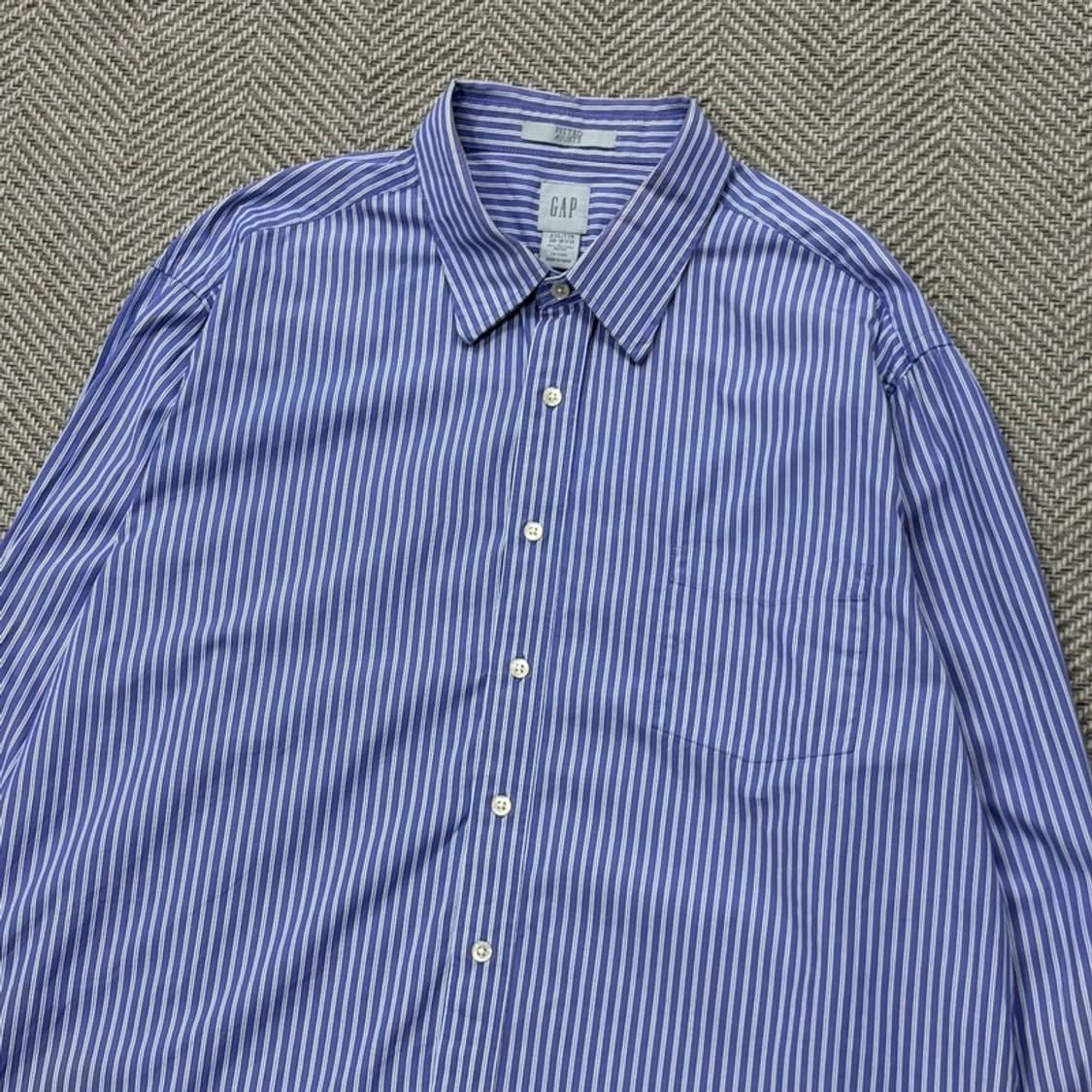 갭 스트라이프셔츠 v1409 상품이미지3