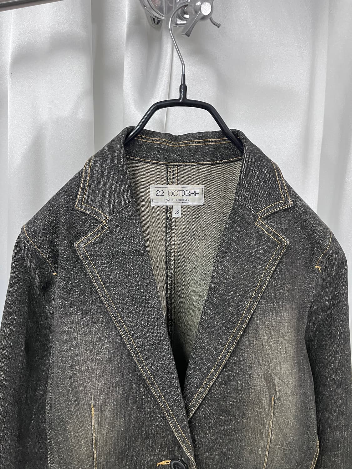 22 OCTOBRE y2k denim jacket  상품이미지2