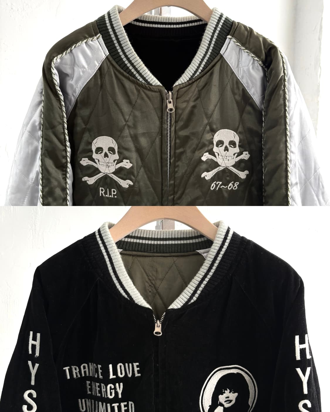 Hysteric Glamour 히스테릭글래머 리버시블 스카쟌 자켓 상품이미지8