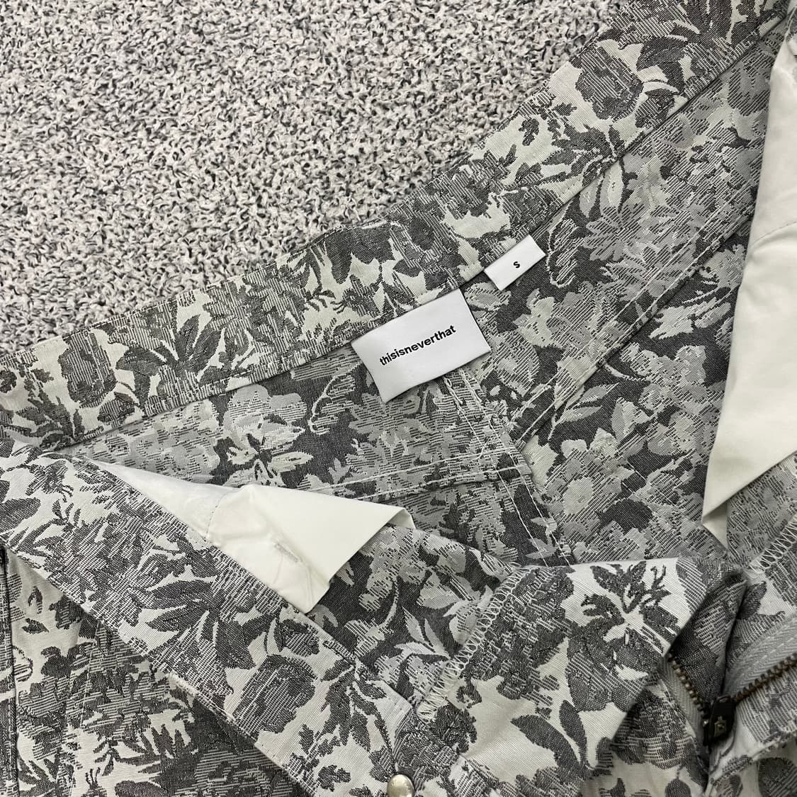 디스이즈네버댓 플로랄 데님팬츠 0115HS1 상품이미지2