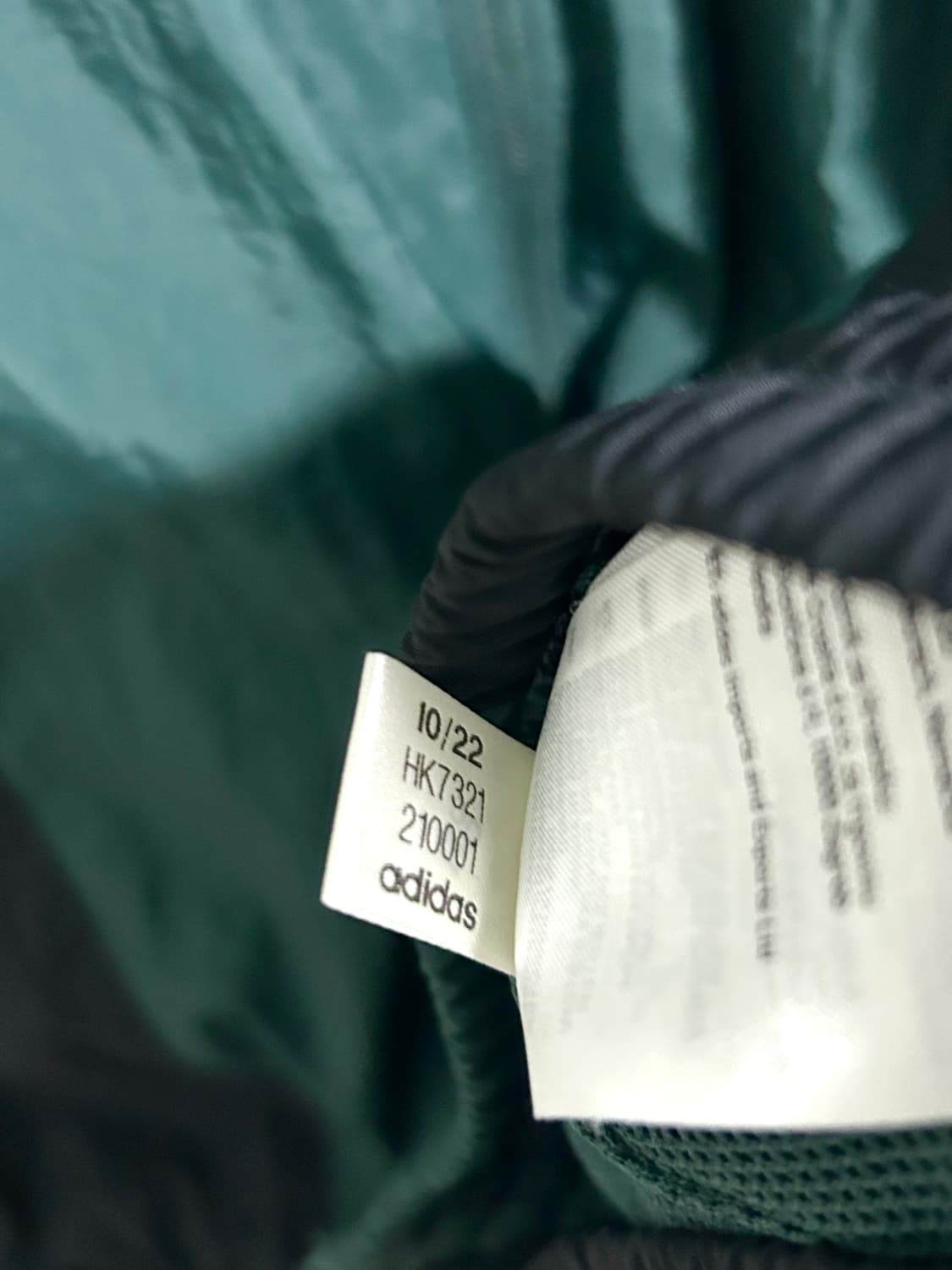 아디다스 리카이브 그린 바람막이 xl 상품이미지6