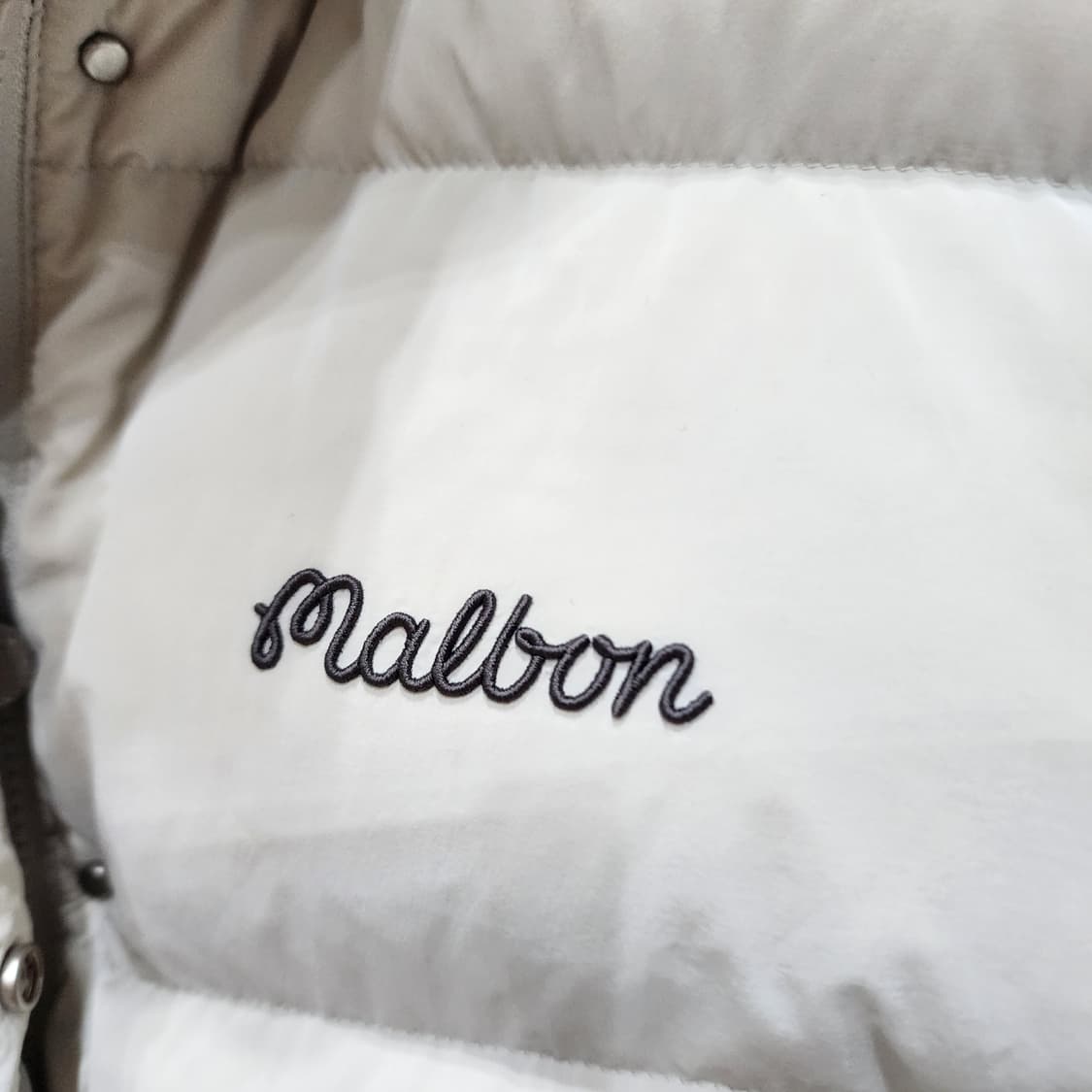 말본 드라이버 폭스퍼 다운 조끼 아이보리 S 새거급 상품이미지3