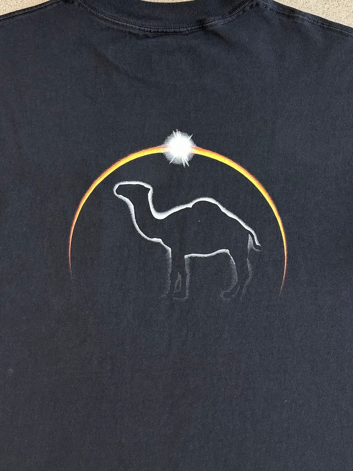 90s 빈티지 카멜 시가렛 티셔츠 XL 상품이미지3