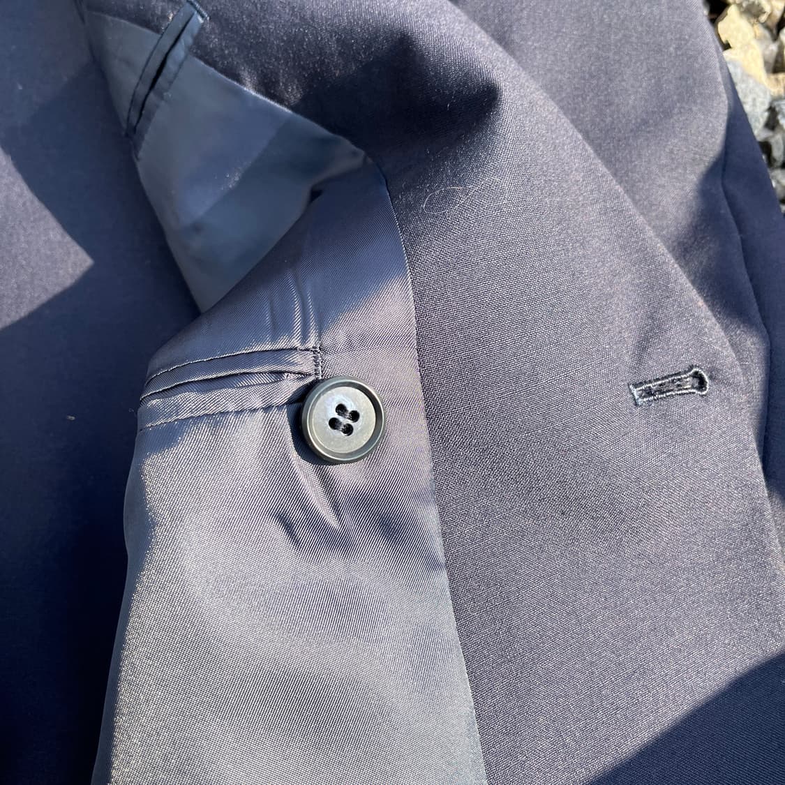 일본 빈티지 더블 금장 자켓(실측확인) 상품이미지4