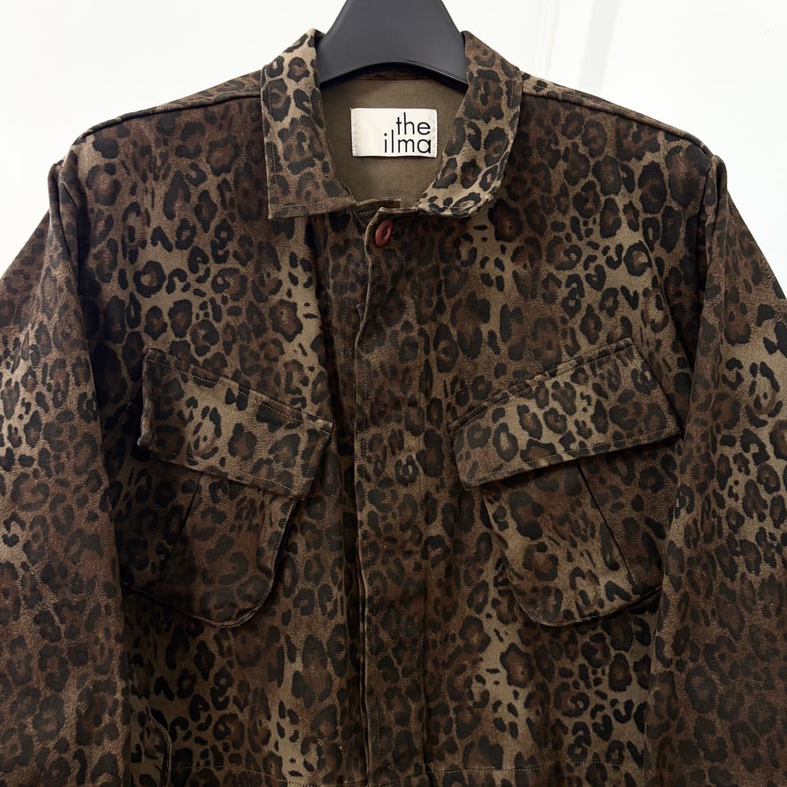 The ilma 더일마 레오파드 크롭 자켓 상품이미지6