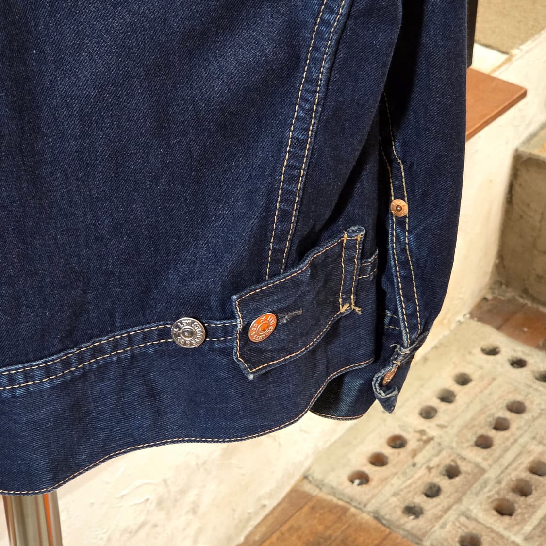리바이스 70901 웨스턴 무드 진청 데님 자켓 상품이미지7