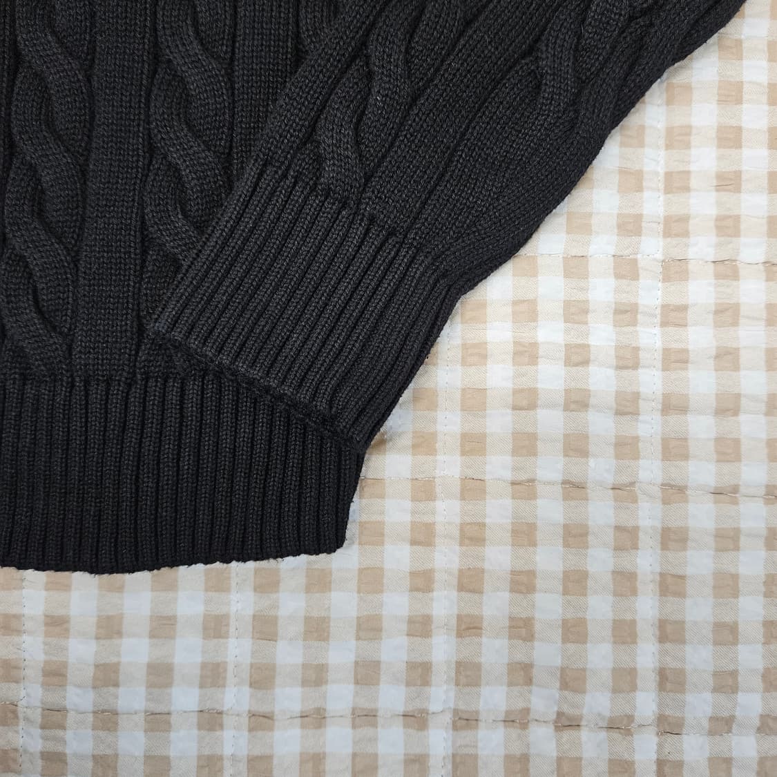 폴로 랄프로렌 케이블 면니트 남자100 상품이미지5