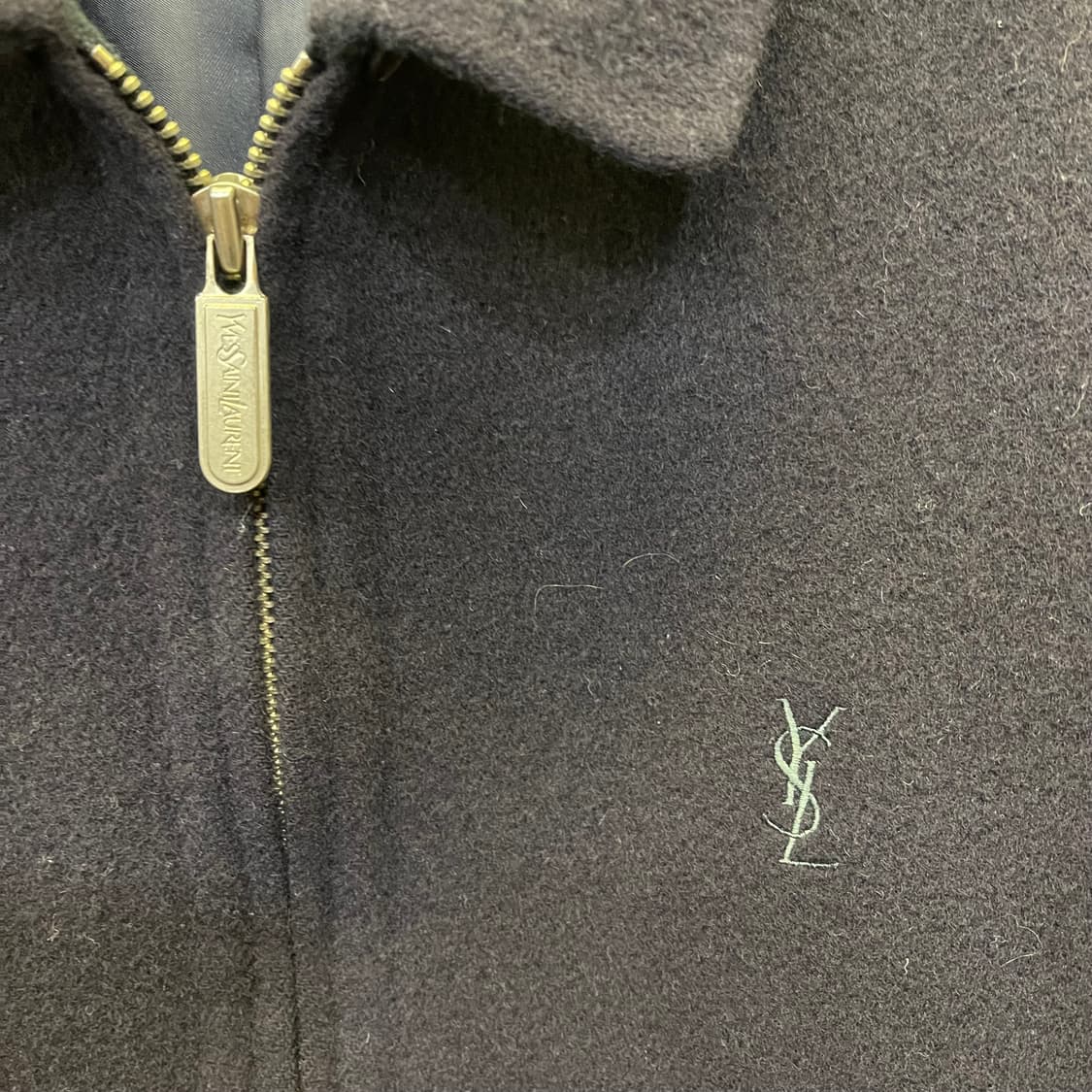 90's YSL Vintage wool blouson 상품이미지2