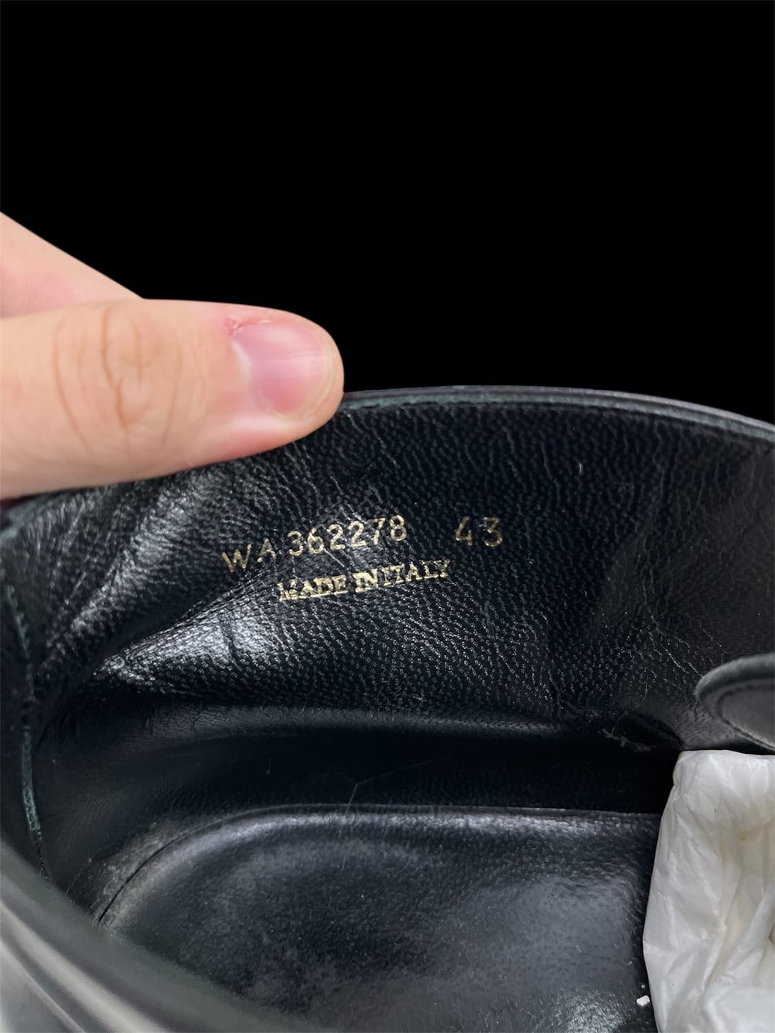 14aw 생로랑 뭉크스트랩 클리퍼 상품이미지7