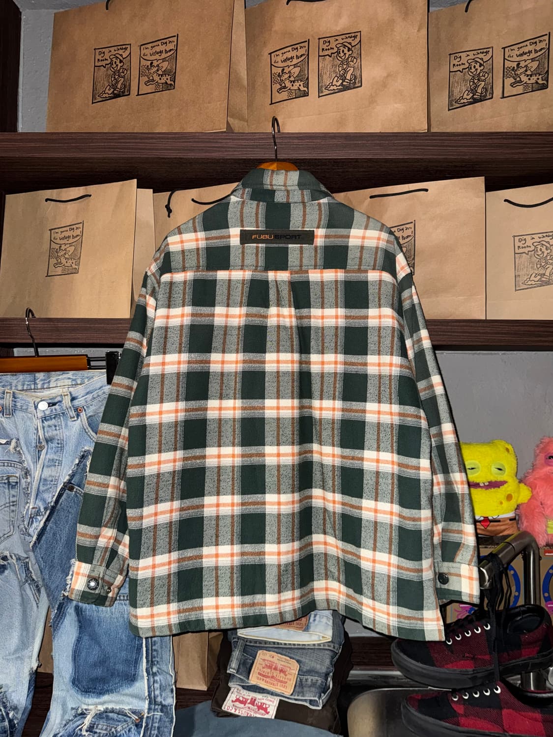 후부 올드스쿨 셔츠자켓  상품이미지3