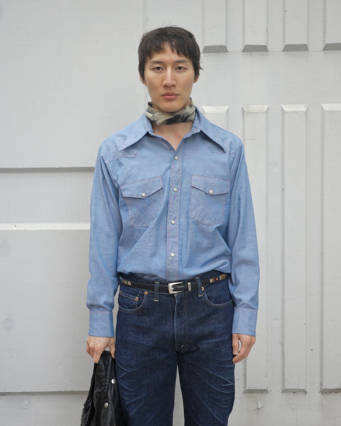 70‘s Big Mac 대거 카라 웨스턴 셔츠 상품이미지5