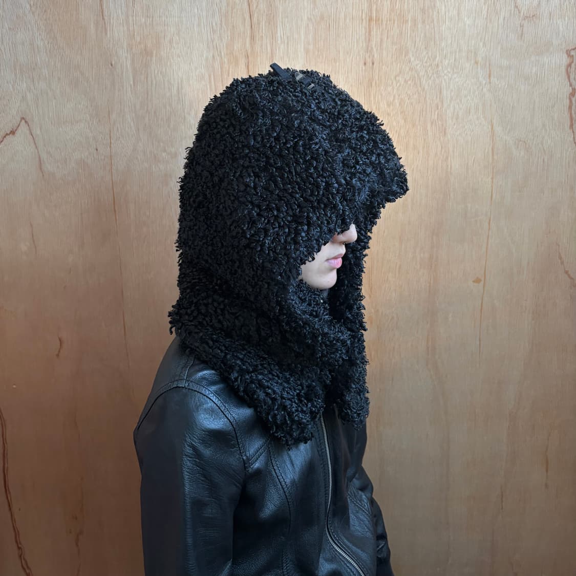 미하라야스히로 퍼 후드 워머 상품이미지2