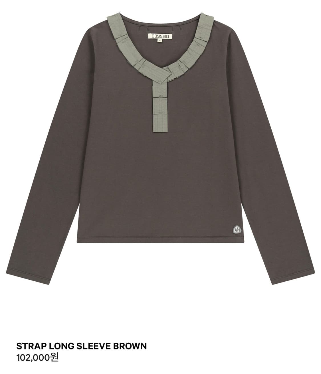 코이세이오 스트랩 롱 슬리브 상품이미지1