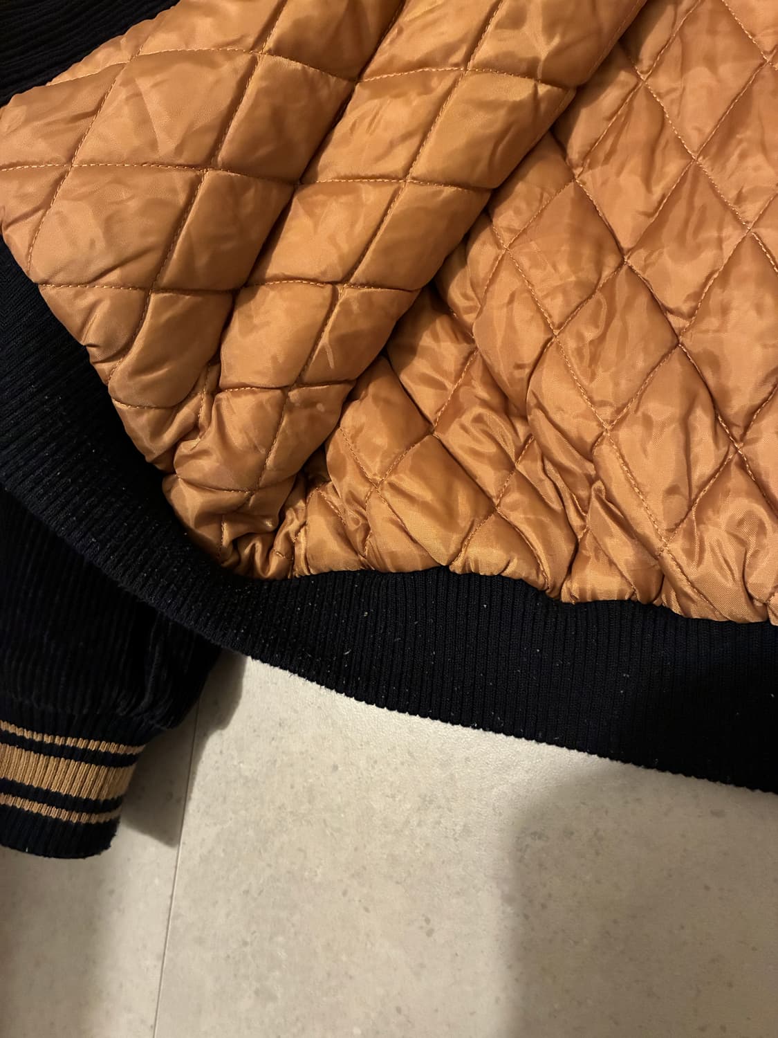 디스이즈네버댓 디네댓 코듀로이 바시티 자켓 상품이미지6