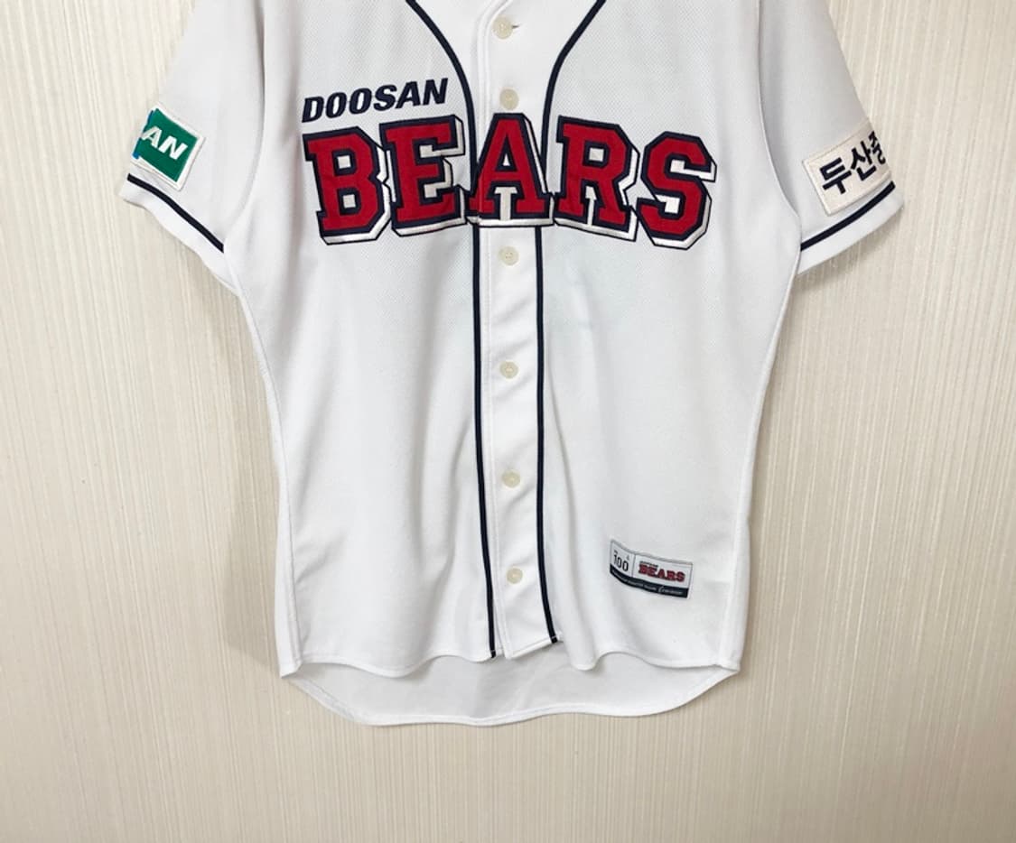 KBO 위팬 두산베어스 홈유니폼/져지 100 #39 이종욱 상품이미지3