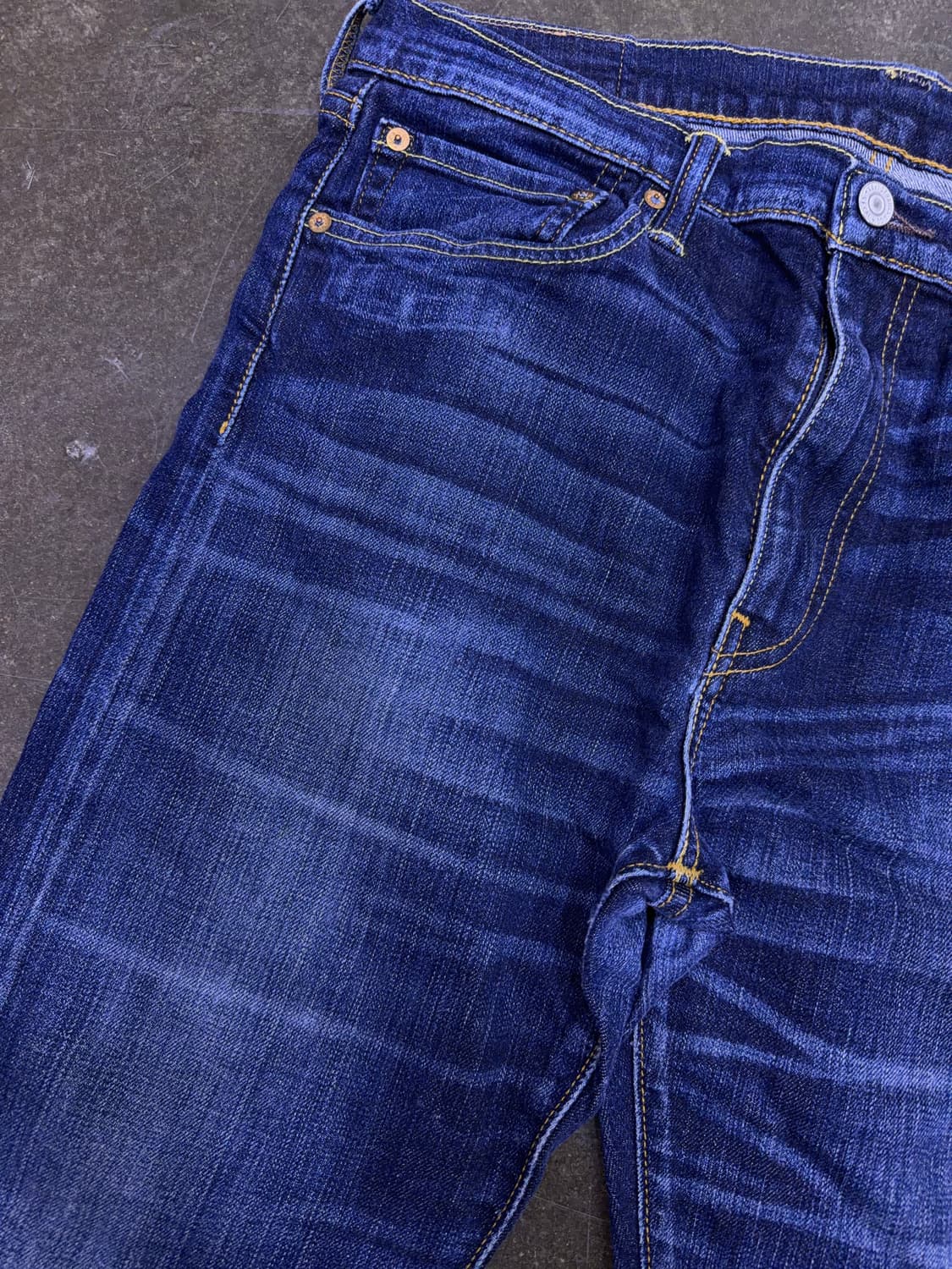 리바이스 510 슬림 스트레이트핏 스키니 워싱 데님팬츠 34 상품이미지4