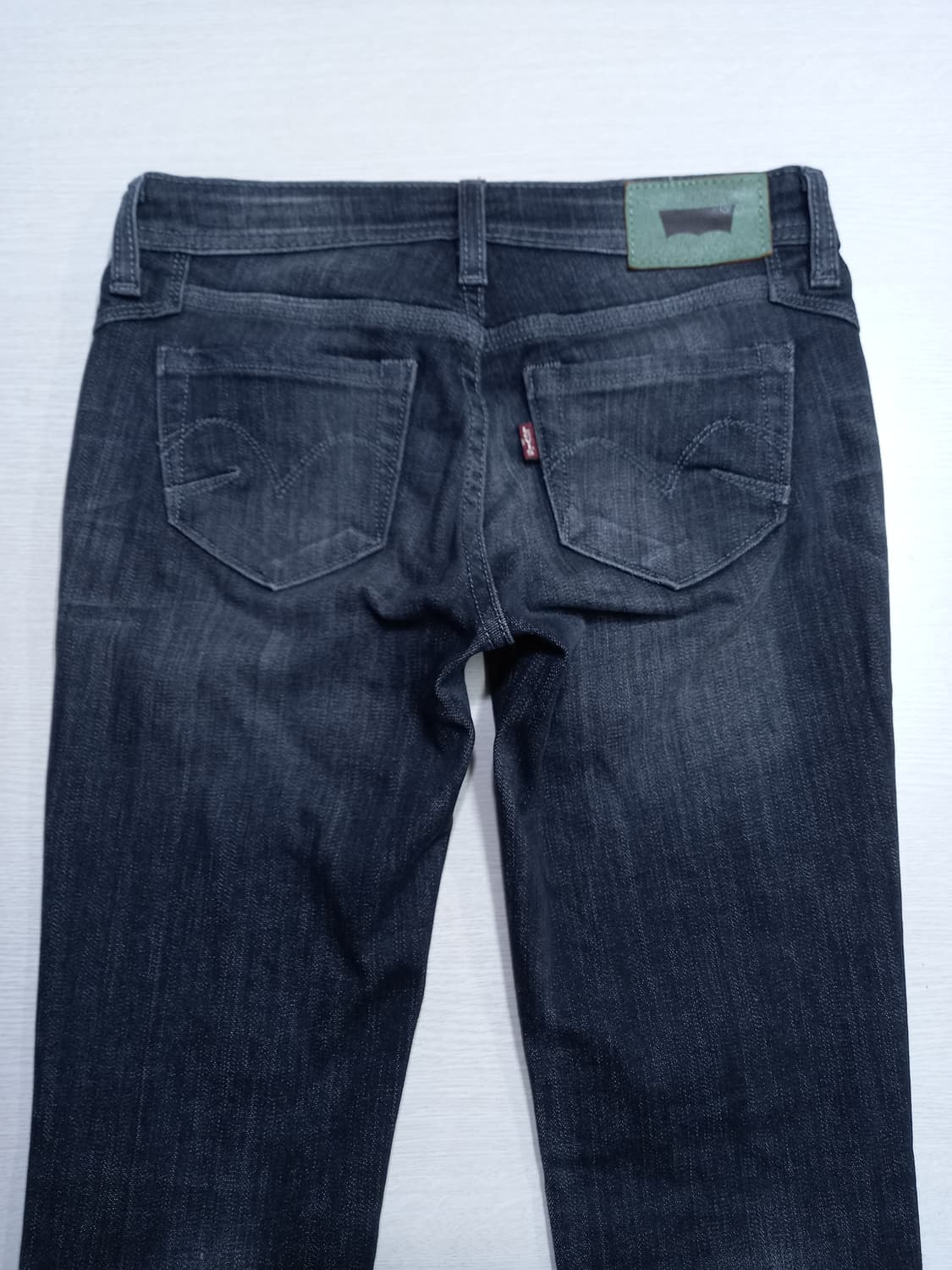 25 리바이스 Demi Curve 워싱 스판스키니 블랙 25-285 상품이미지4