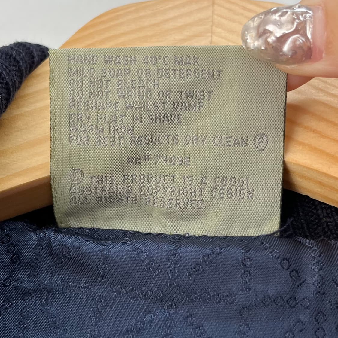 쿠지 오스트레일리아 3D 멀티 케이블 니트 집업 상품이미지7